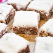 Caramel Apple Snack Cake