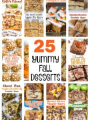 25 Yummy Fall Desserts