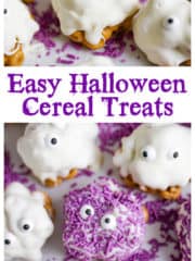 Easy Halloween Cereal Treats Pinterest