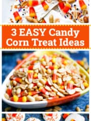 all 3 candy corn treats