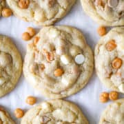 Salted Caramel White Chocolate Cookies