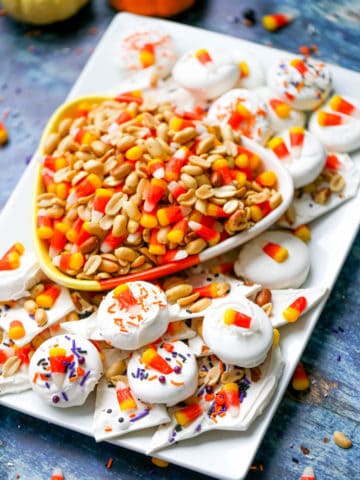 display of 3 Easy Candy Corn Treat Ideas