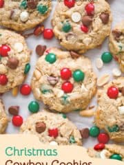 Christmas Cowboy Cookies Social Media