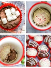 Easy Hot Chocolate Bombs explosion