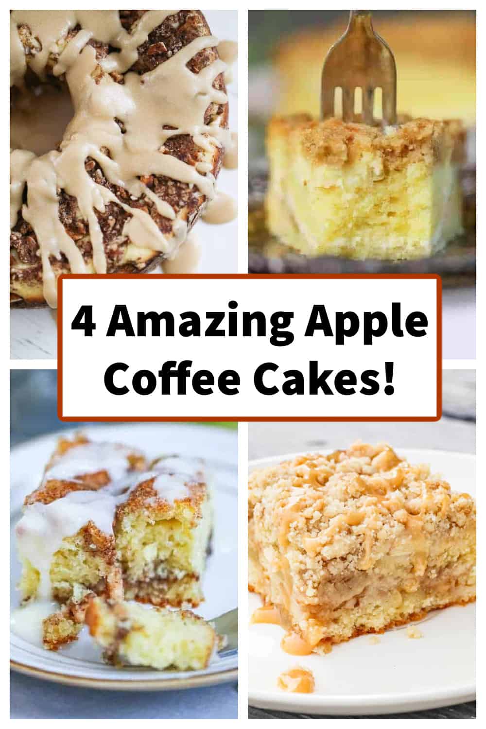 4 Amazing Apple Coffee Cakes
