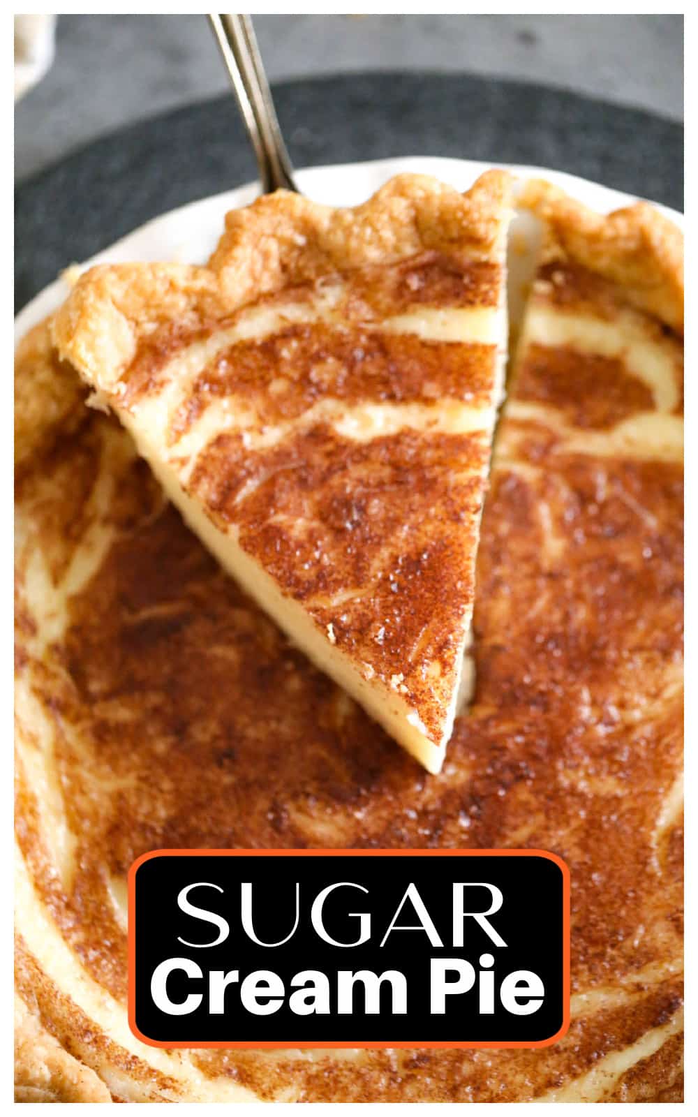 Sugar Cream Pie recipe