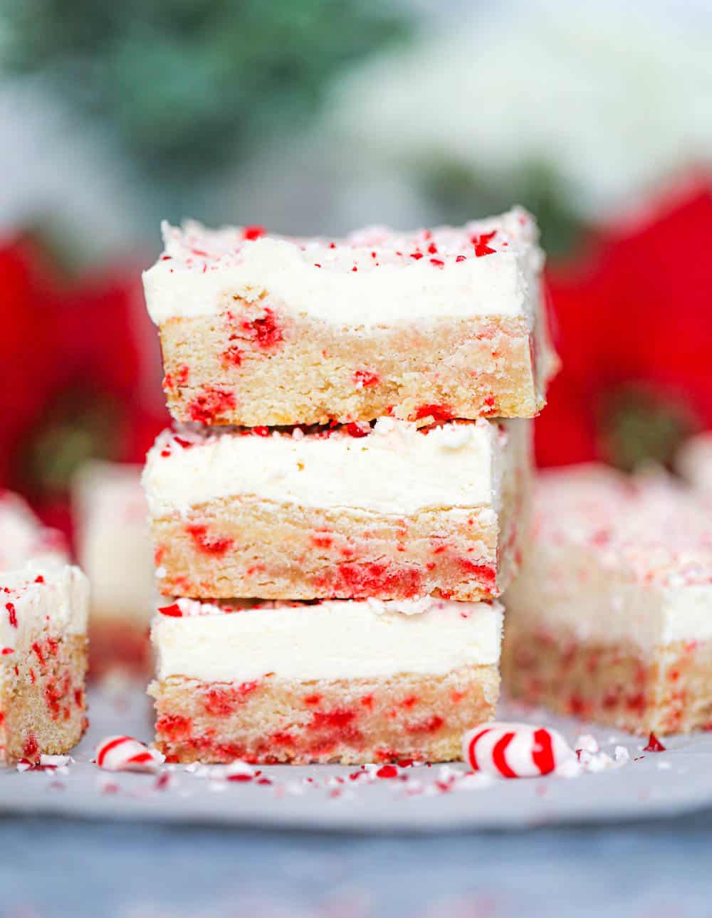 how to make peppermint sugar cookie bars