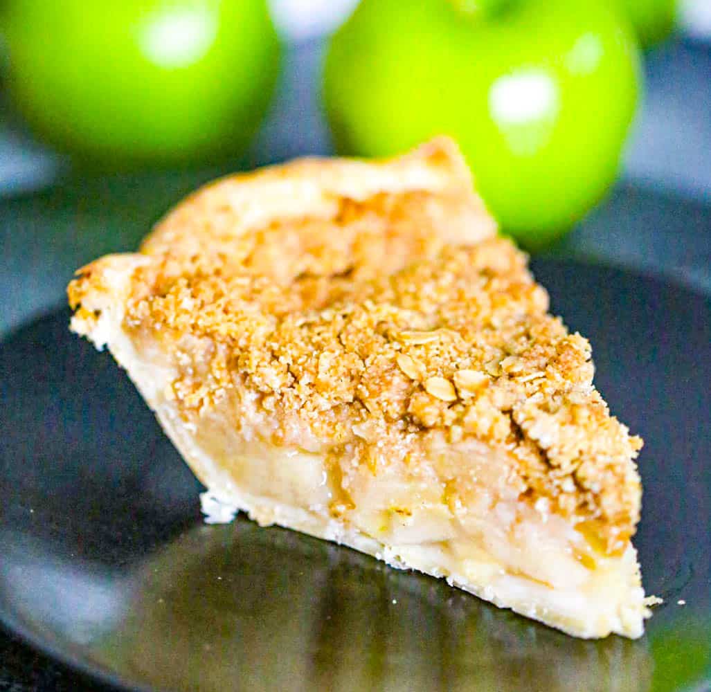 best homemade amish dutch apple pie recipe with streusel oat 
