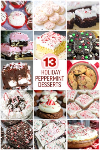 13 HOLIDAY Peppermint Desserts