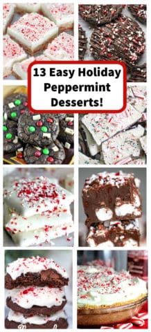 13 Holiday Peppermint Desserts