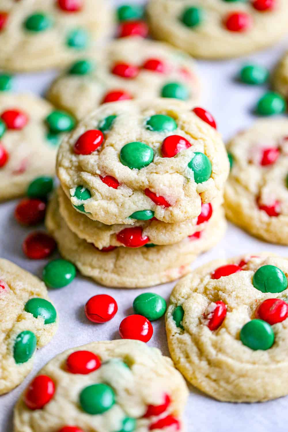 M&M Christmas Cookies christmas recipe