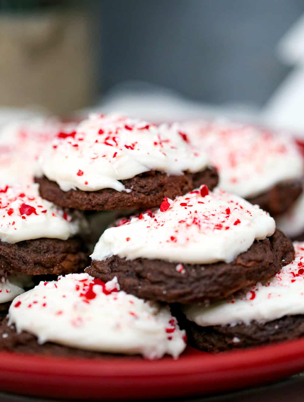How to Make Peppermint Frosted Chocolate Cookies