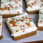 Gingerbread Bars