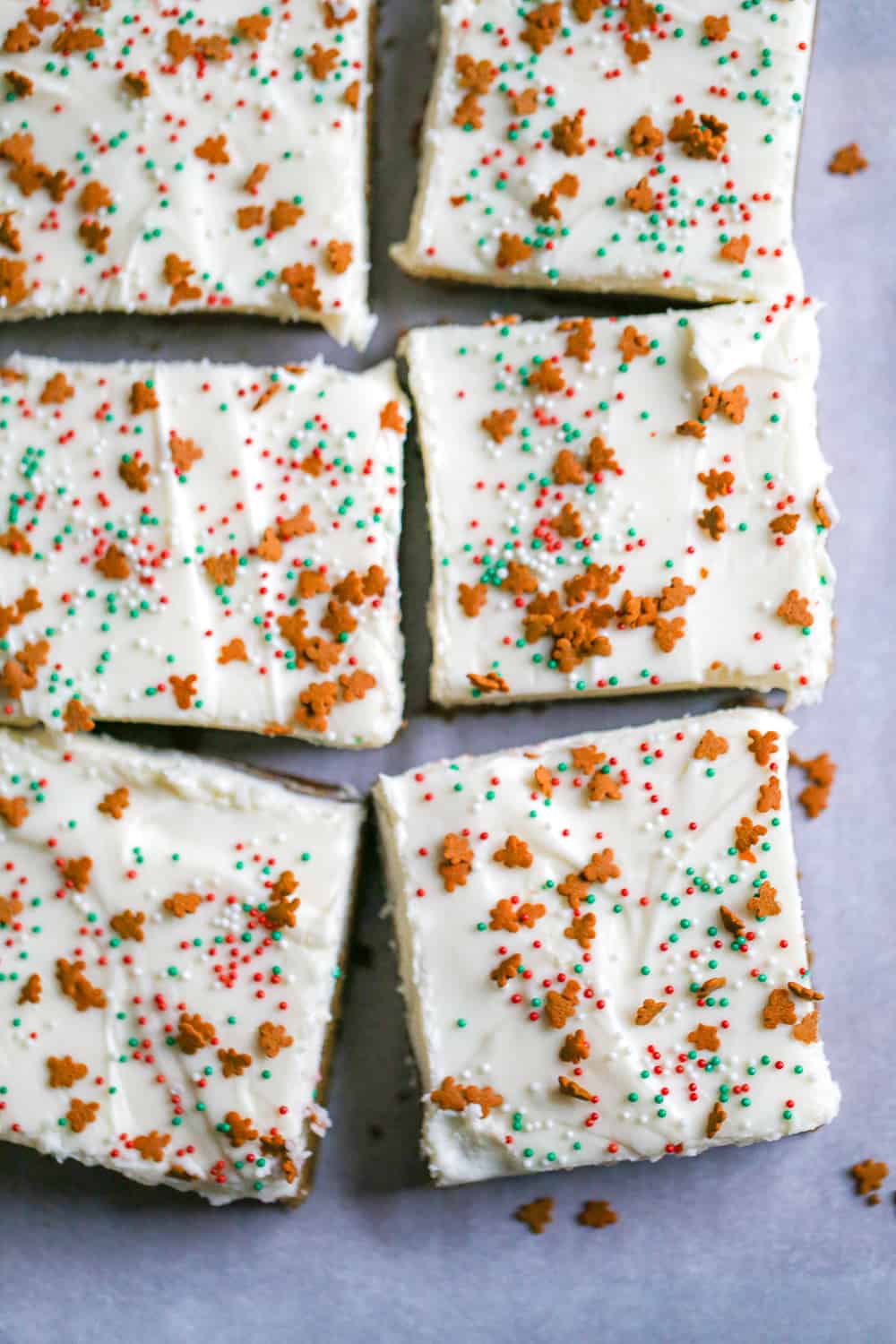gingerbread cookie bars recipe cream cheese frosting