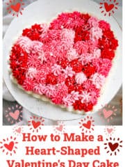 How to Make a Heart-Shaped Valentine's Day Cake