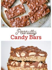 Peanutty Candy Bars