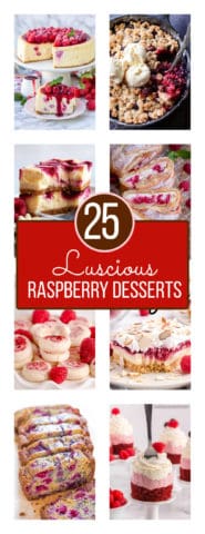 25 Luscious Raspberry Desserts