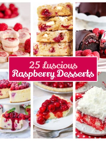 25 Luscious Raspberry Desserts