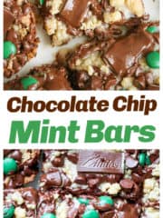 Chocolate Chip Mint Bars