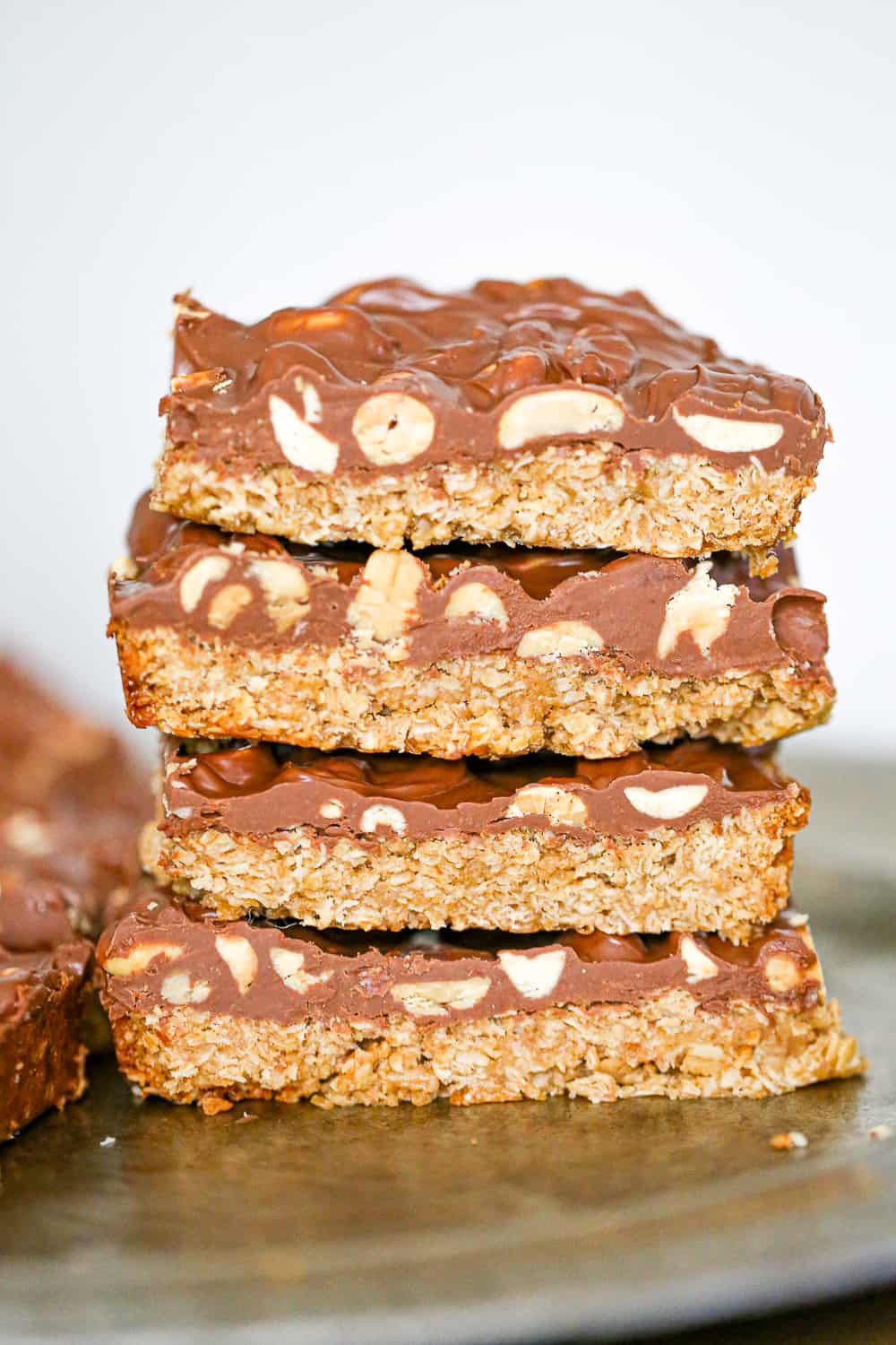 stack of Peanutty Candy Bars