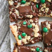 Chocolate Chip Mint Bars