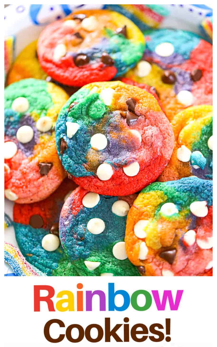 Awesome Rainbow Cookies chocolate chip recipe