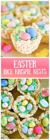 Rice Krispie Nests