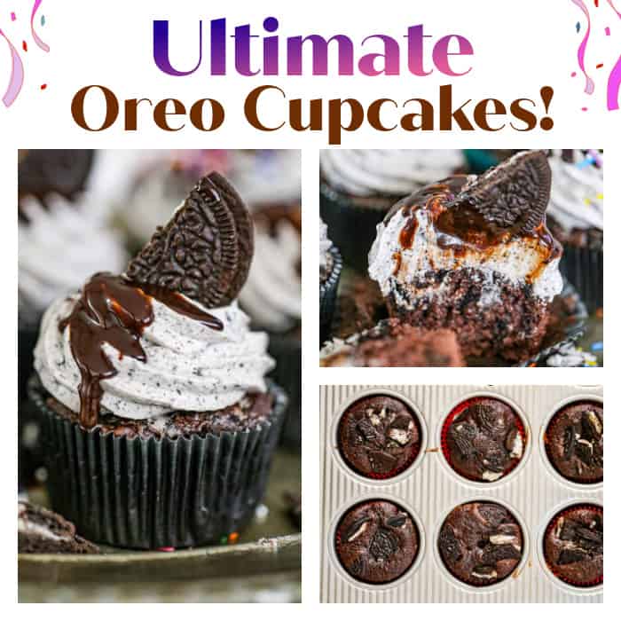 Ultimate Oreo Cupcakes 
