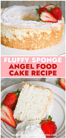 FLUFFY SPONGE ANGEL FOOD CAKE RECIPE