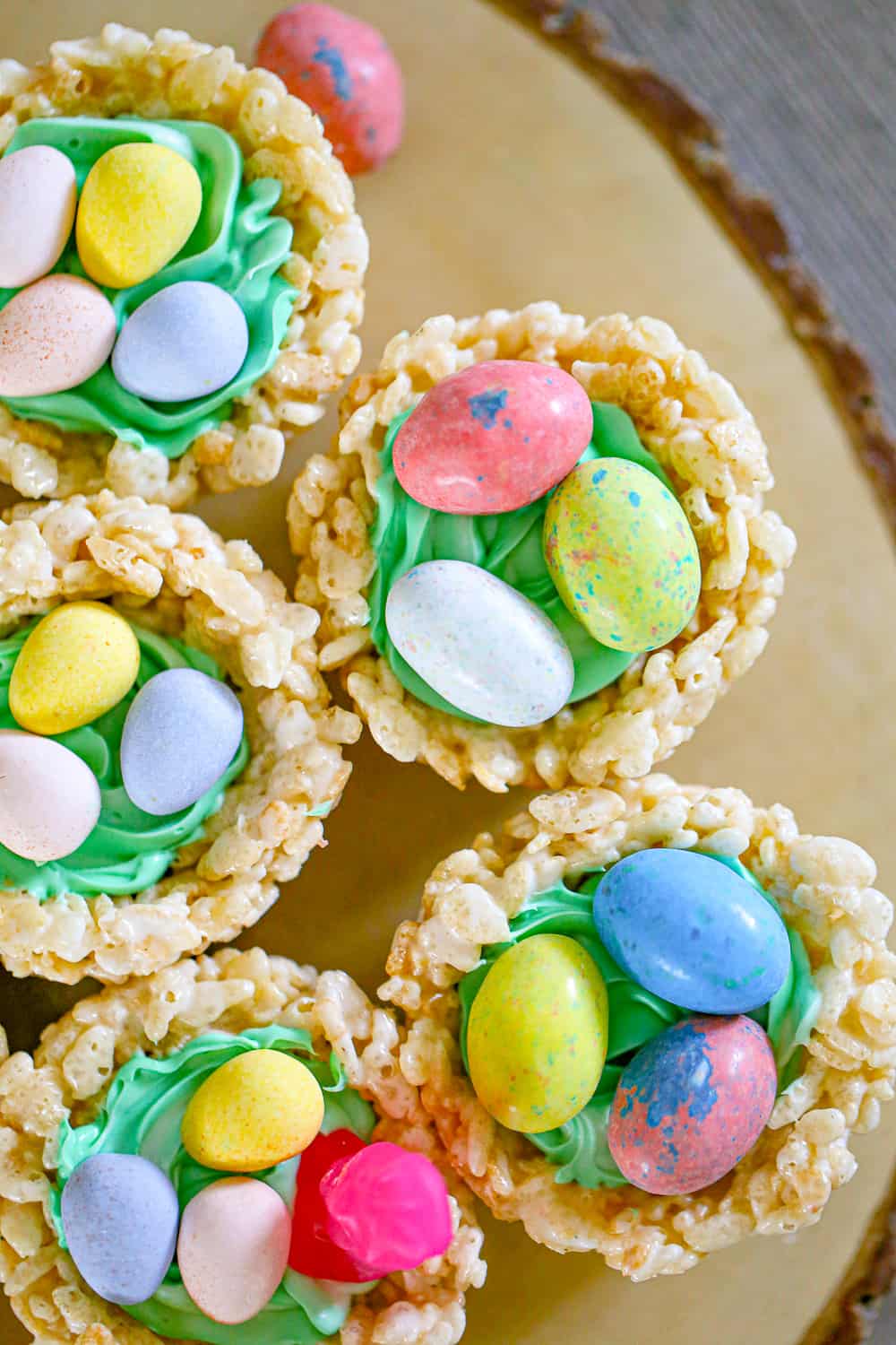 dessert ideas for easter candy nests