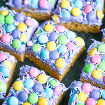 Mermaid Cookie Bars