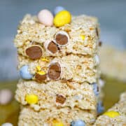 Cadbury Egg Rice Krispies