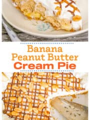 Banana Peanut Butter Cream Pie
