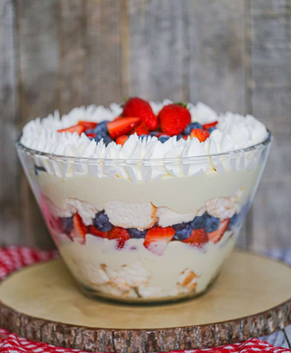 trifle with berries recipe