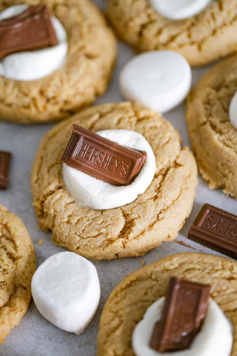 Best S’more Peanut Butter Cookies