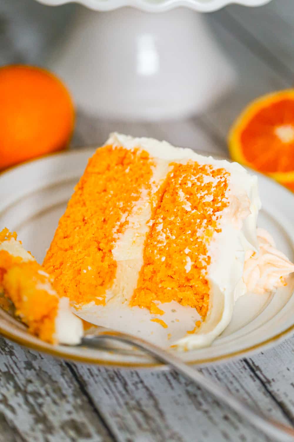 cake mix orange cake