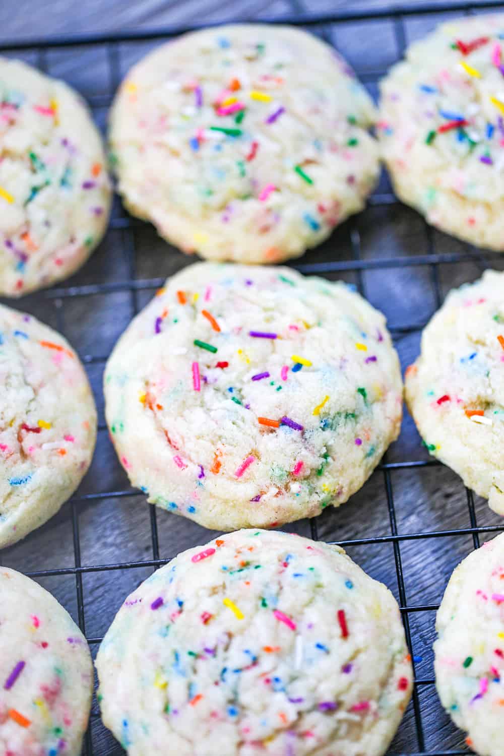 sugar cookies with sprinkles