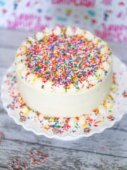 Rainbow Sprinkle Cake