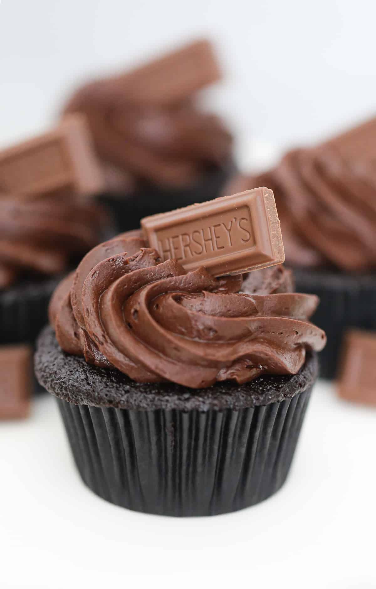 hershey's cocoa chocolate cupcakes recipe