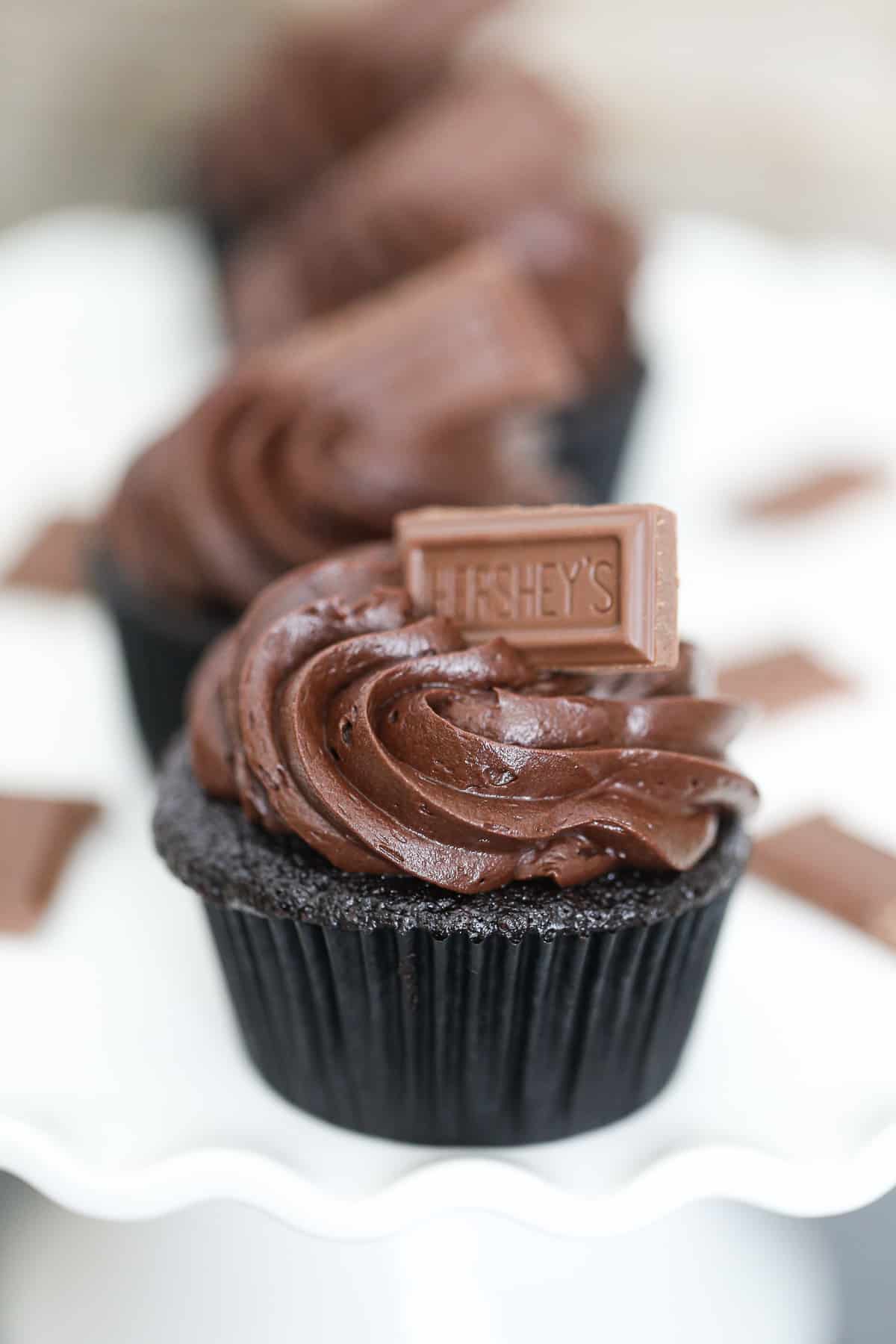 hershey's cocoa chocolate cupcakes recipe