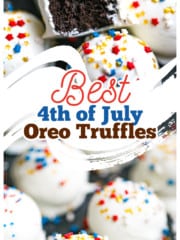 4th of July Oreo Truffles