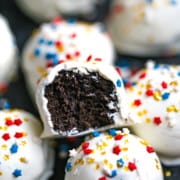 4th of July Oreo Truffles