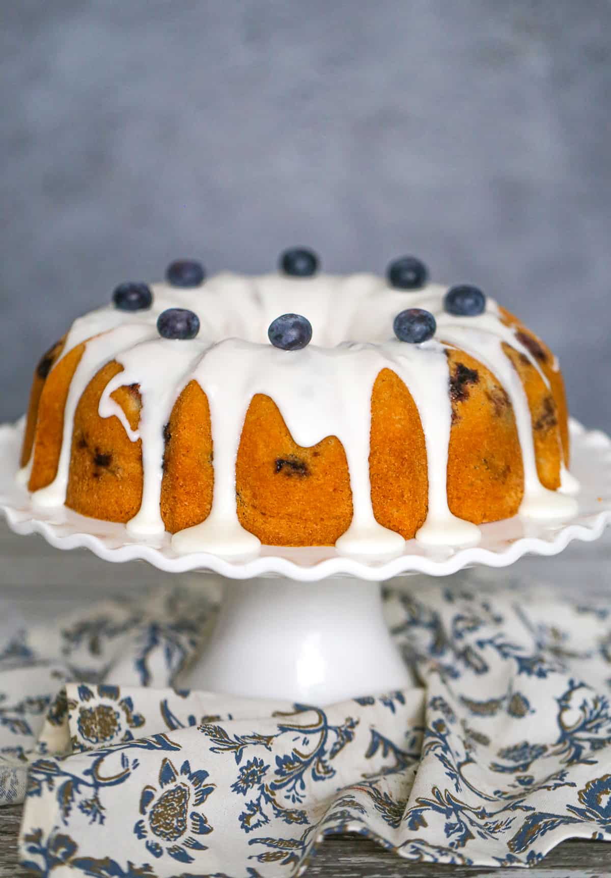 blueberry bundt cake lemon recipe summer dessert