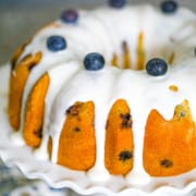 Lemon Blueberry Bundt Cake