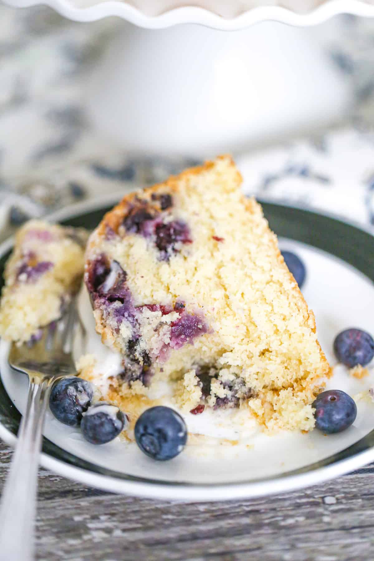 blueberry bundt cake lemon recipe summer dessert