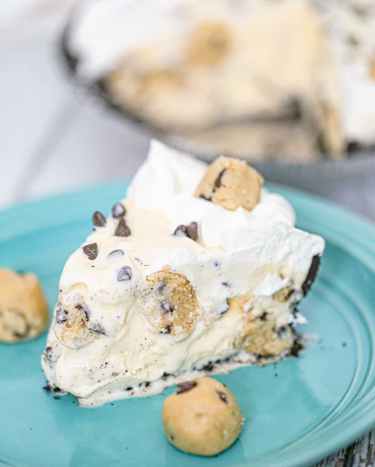 Cookie Dough Ice Cream Pie!