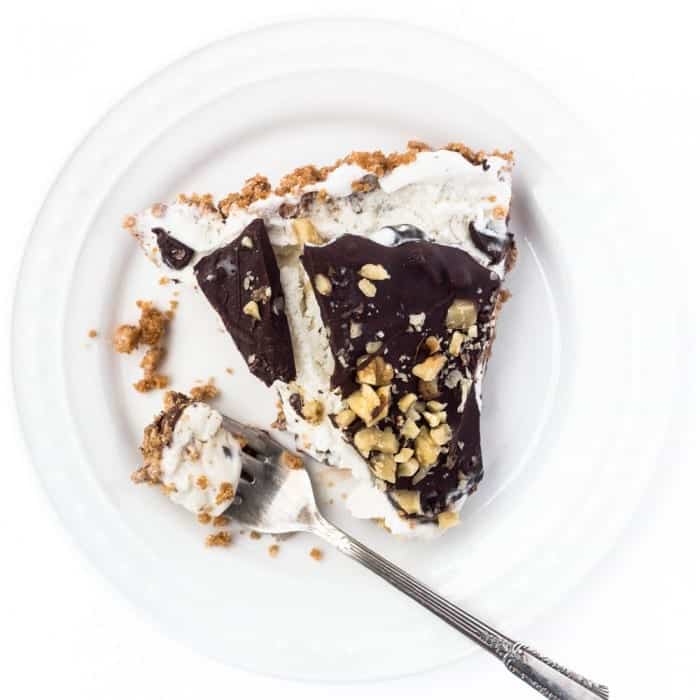 This Drumstick Ice Cream Pie is inspired by one of summer’s most memorable treats, with a crushed sugar cone crust piled high with lots of ice cream, topped with a homemade Magic Shell and dusted with crushed nuts. This is going to be the highlight of your summer.