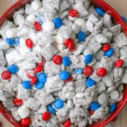 Red White & Blue Puppy Chow