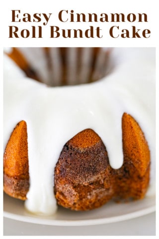 Easy Cinnamon Roll Bundt Cake