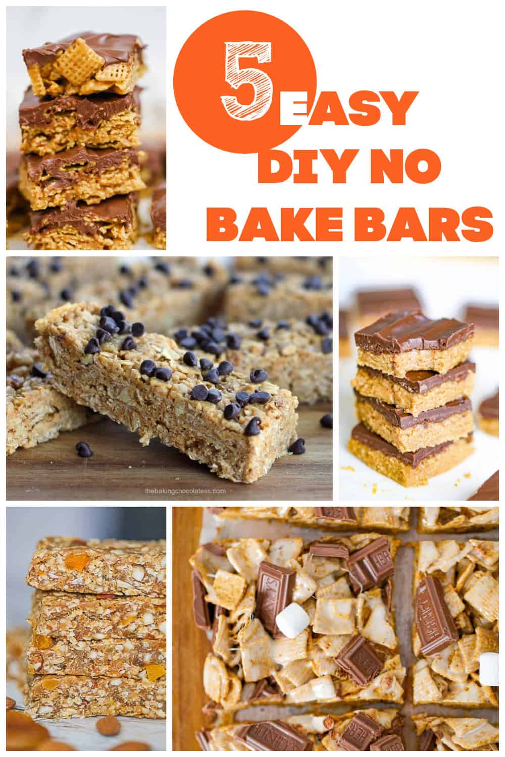 5 DIY No Bake Bars – Easy Recipes